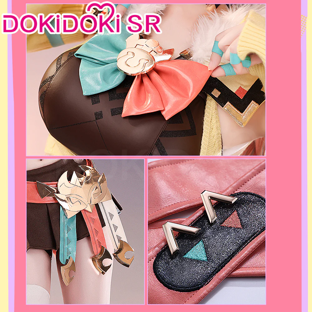 【Ready For Ship】【Size S-5XL】 DokiDoki-SR Game Genshin Impact Cosplay Varesa Costume Natlan - Image 4