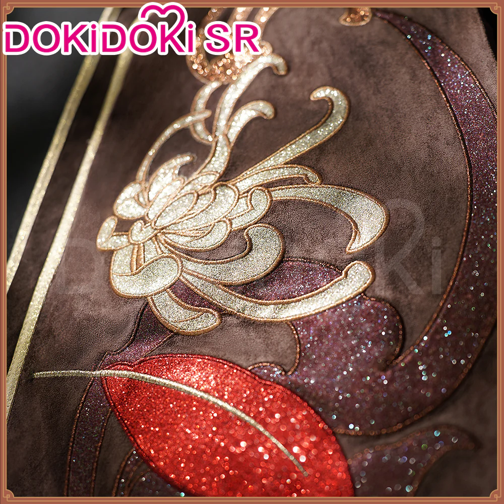 【Ready For Ship】【Size S-2XL】DokiDoki-SR Game Genshin Impact Hutao Cosplay Costume Hu Tao Costume Halloween - Image 5