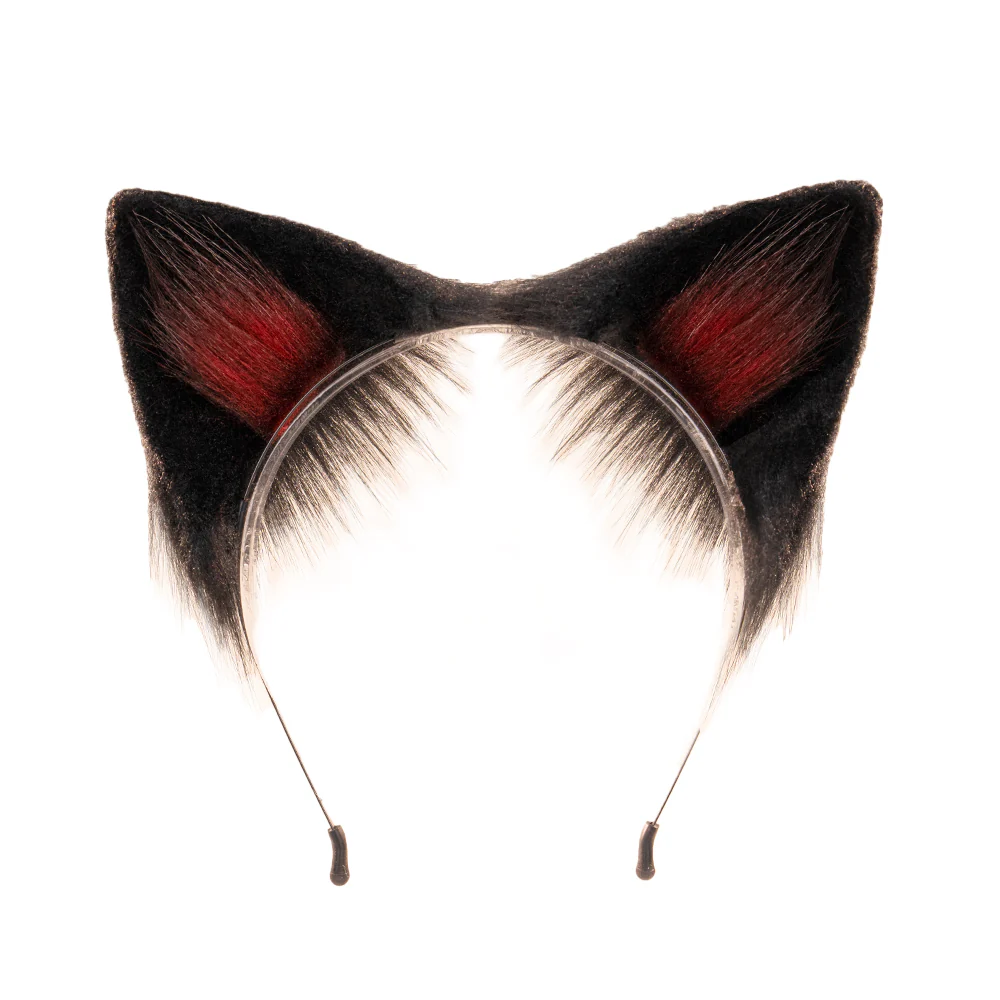 【Partially Ready For Ship】【Small Area Front Lace】DokiDoki Game Light and Night Cosplay Zayne / Osborn Wig / Glasses / Ears Short Straight Black Hair Xiao Yi Mullet Silent Radiance - Image 24