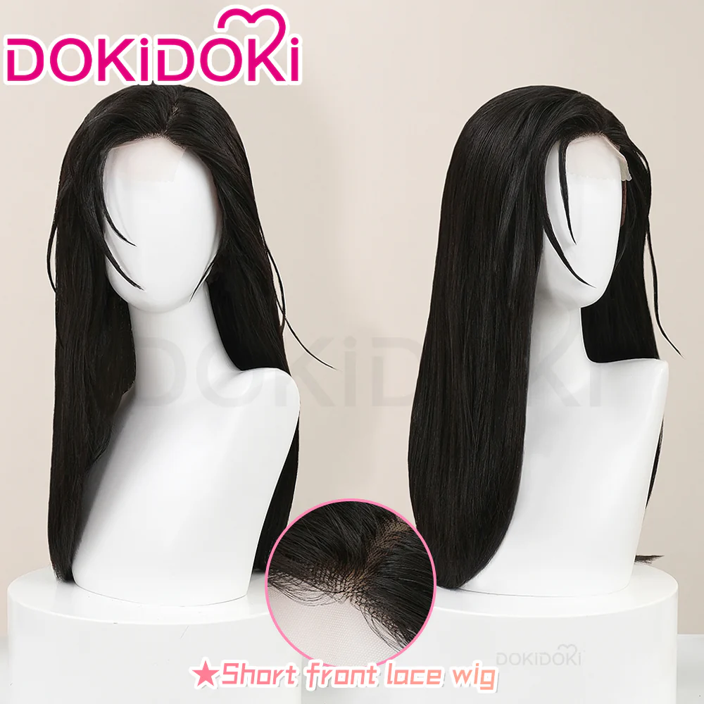 【Ready For Ship】【Front Lace】DokiDoki Manga Low Tide In Twilight Cosplay Yeo Wonyoung Wig Long Black Hair