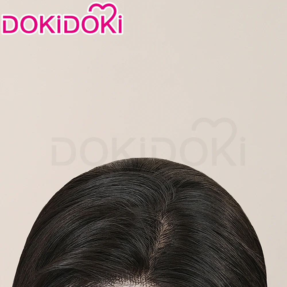 【Ready For Ship】【Front Lace】DokiDoki Manga Low Tide In Twilight Cosplay Yeo Wonyoung Wig Long Black Hair - Image 4
