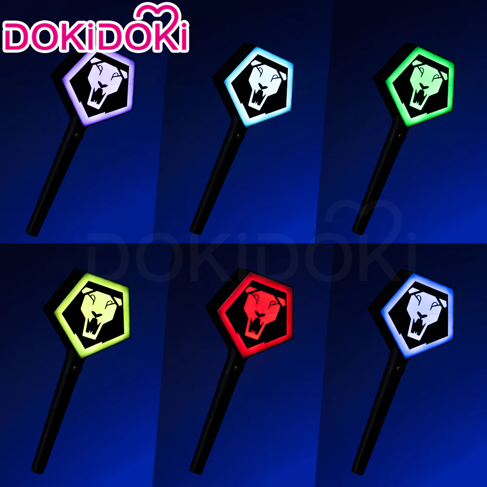 【Ready For Ship】【Last Batch】【Glowing】DokiDoki Movie Anime KPOP KILLER Cosplay Prop Light Stick Lightstick Color-Changing - Image 6