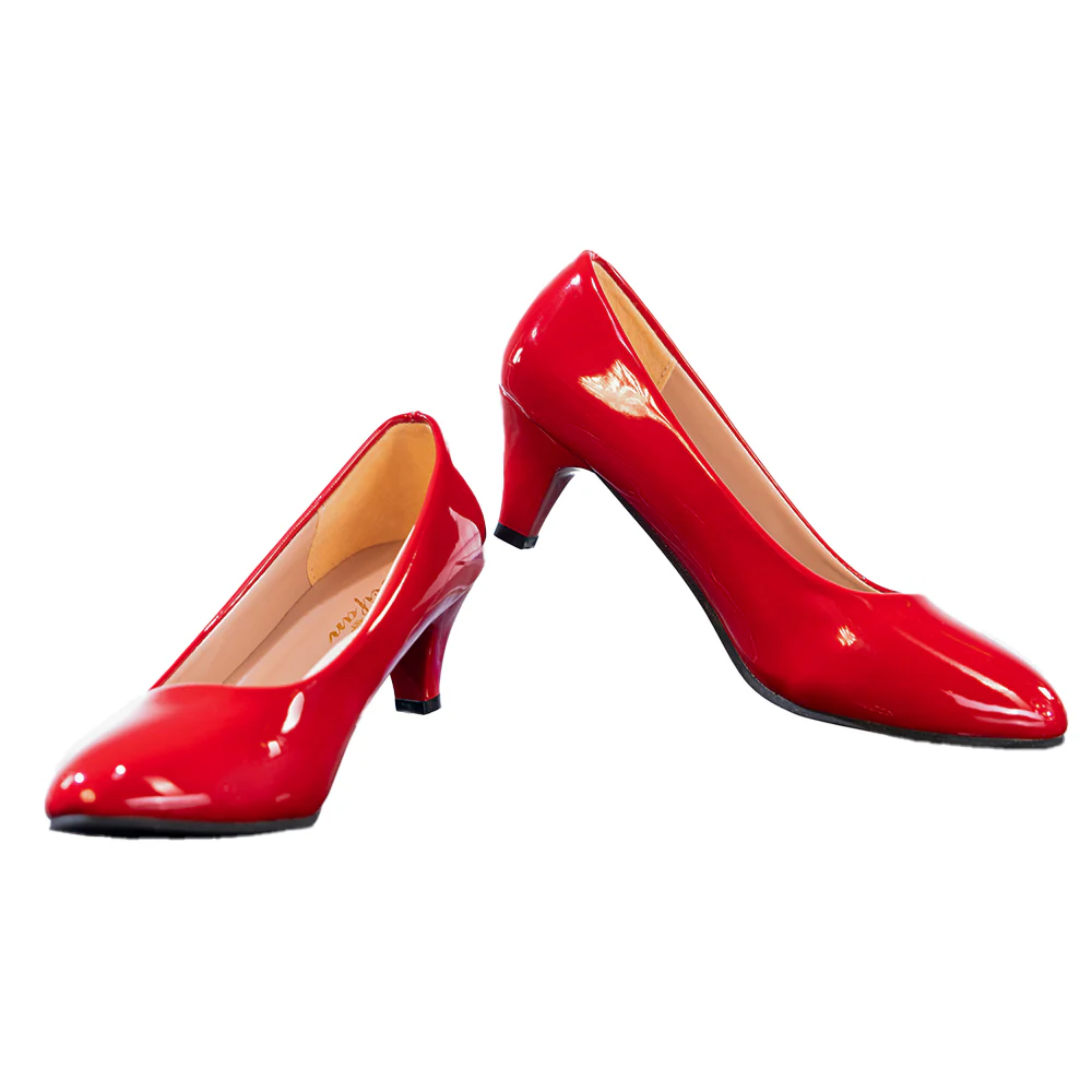 【In Stock】【5.5CM】DokiDoki Height Increasing Shoes Female Cosplay Shoes High-Heeled Red Shoes - Image 4