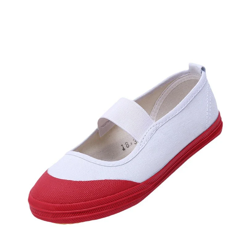 【In Stock】DokiDoki Anime Cosplay Costume Women White Red Shoes Gymnastics Shoes - Image 3