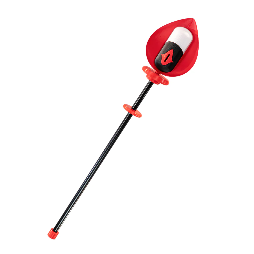 DokiDoki Anime Cosplay Prop Black Red Microphone - Image 6