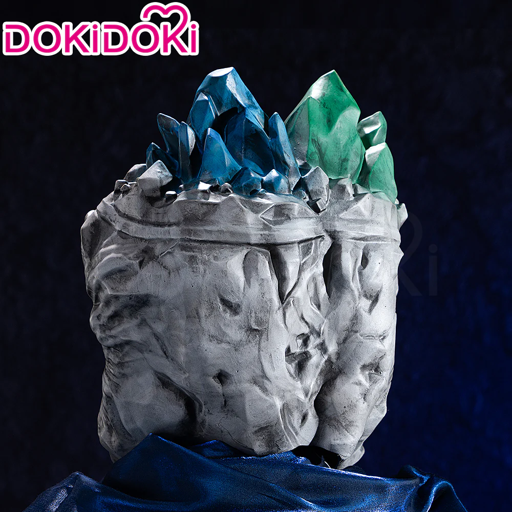 【In Stock】DokiDoki Game Cosplay Halloween Dragon Head Covering Mask - Image 3