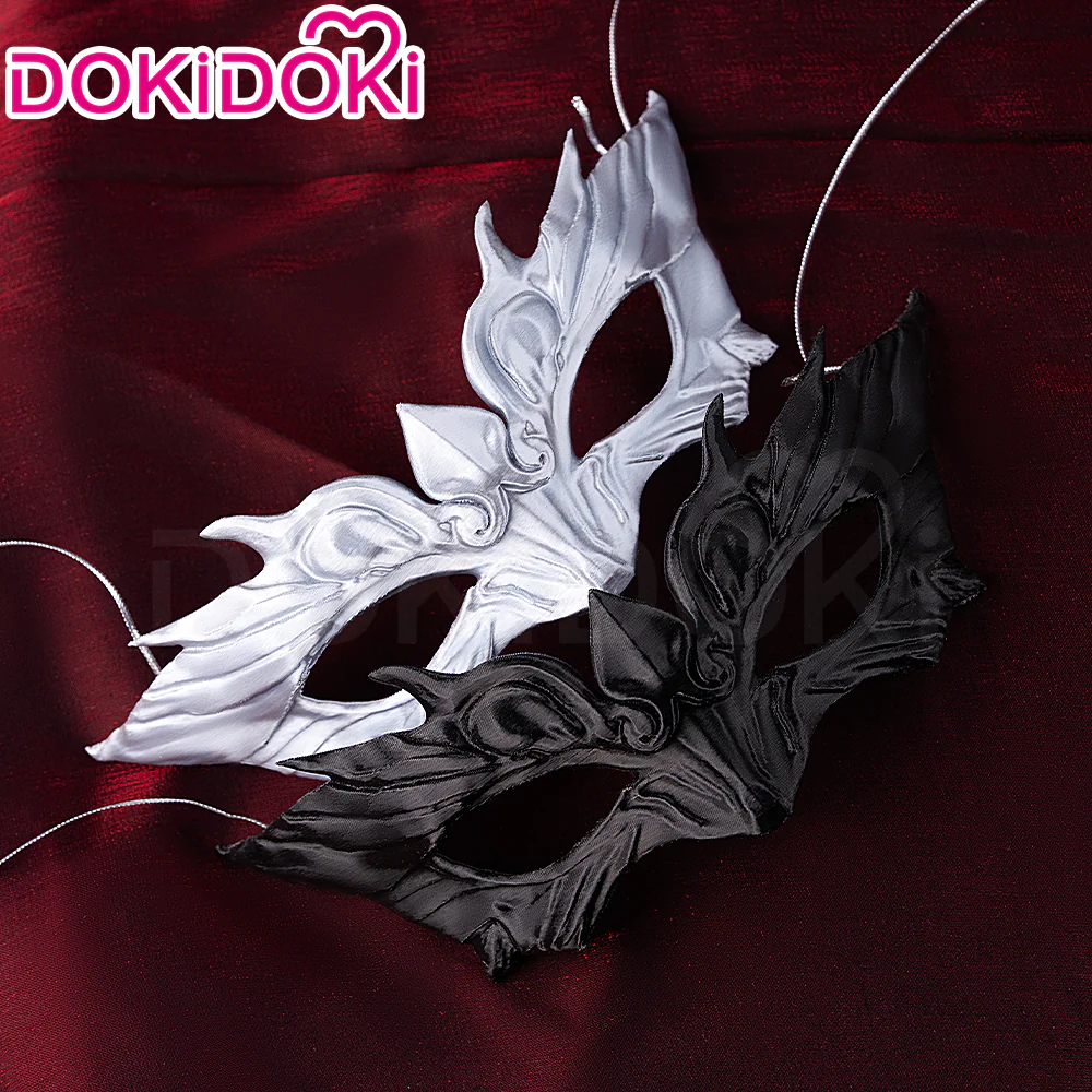 【In Stock】DokiDoki Game Love And Deepspace Cosplay Xavier Mask Lumiere Time Hunter - Image 2