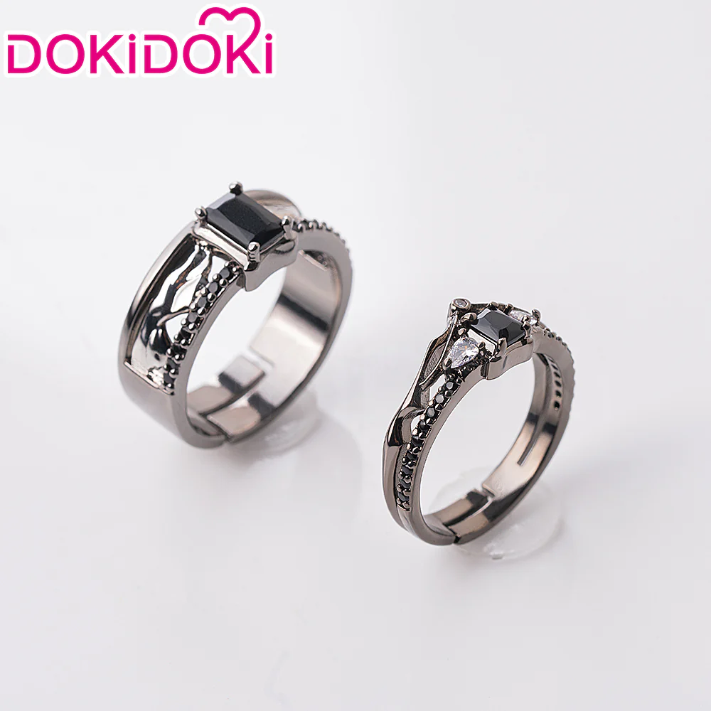 【In Stock】DokiDoki Game Love And Deepspace Cosplay Xavier / Sylus / Zayne / Rafayel Ring Level 100 Couple's Rings - Image 3