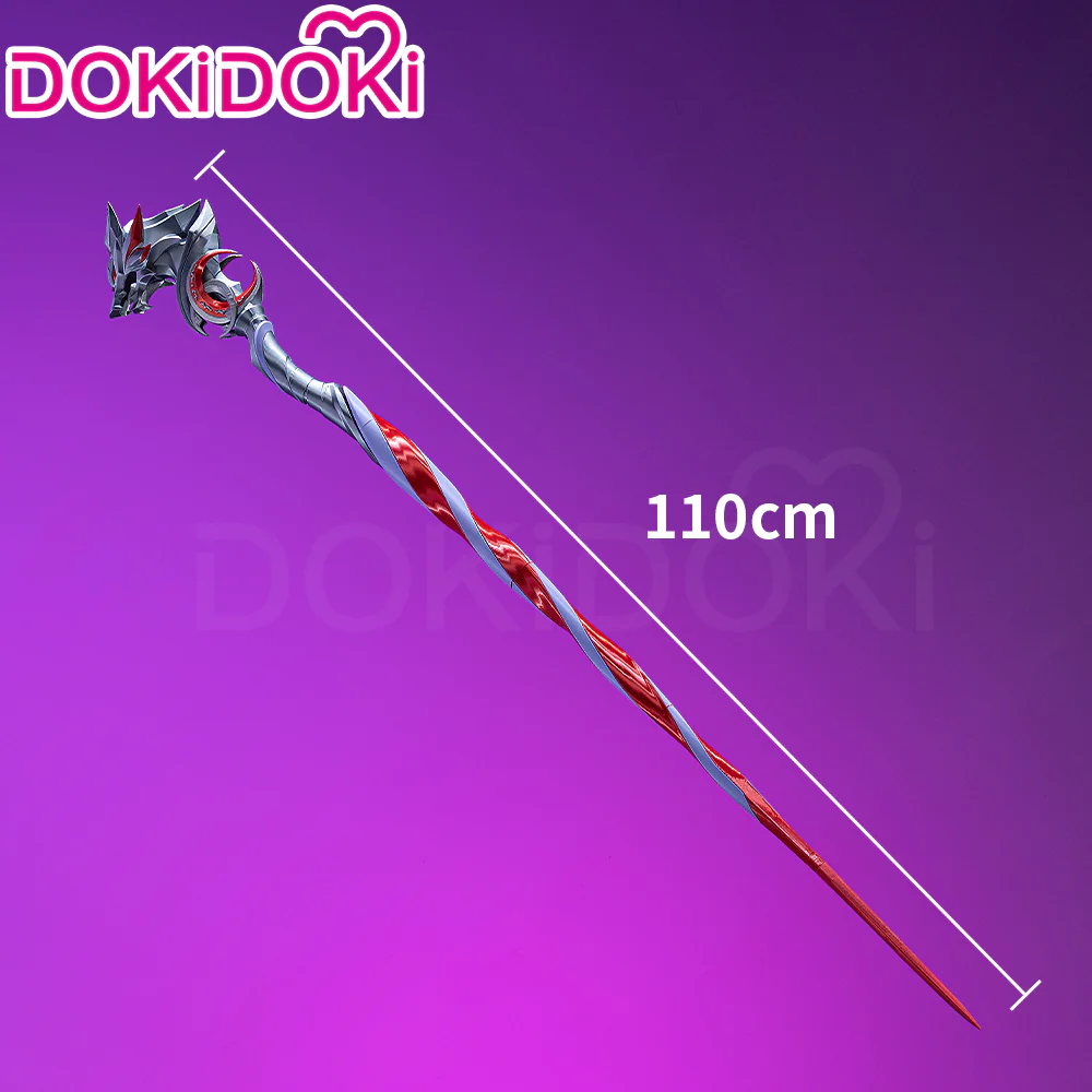 【In Stock】DokiDoki Honkai: Star Rail Cosplay Ashveil Prop Cane / Mask Planarcadia - Image 2