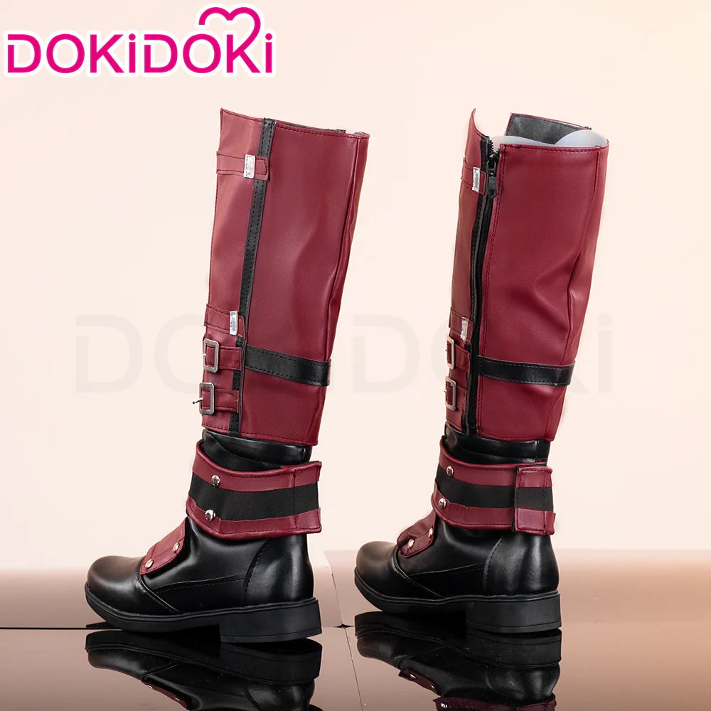 【In Stock】DokiDoki Movie Cosplay Red Man Shoes Boots - Image 2