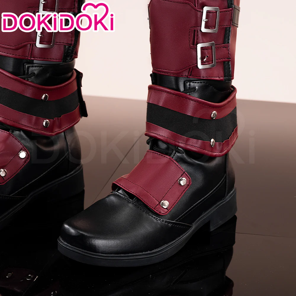 【In Stock】DokiDoki Movie Cosplay Red Man Shoes Boots - Image 3