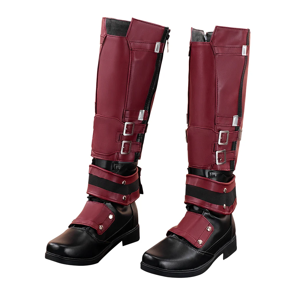 【In Stock】DokiDoki Movie Cosplay Red Man Shoes Boots - Image 5