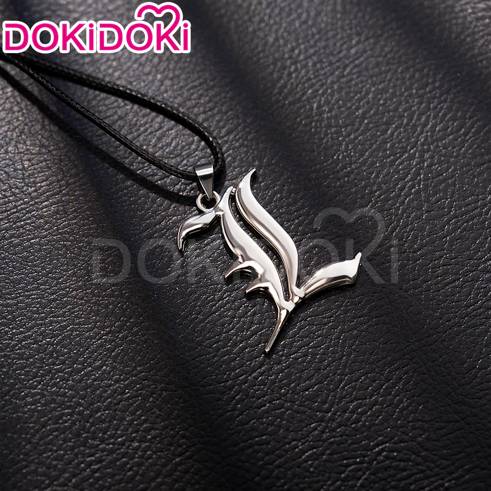 【IN STOCK】DokiDoki Manga Necklace Notebook Prop Black - Image 3