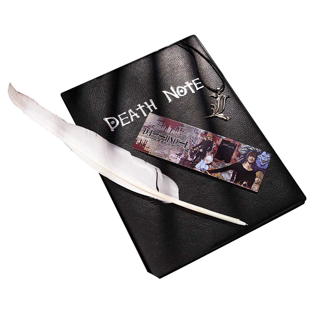 【IN STOCK】DokiDoki Manga Necklace Notebook Prop Black - Image 4
