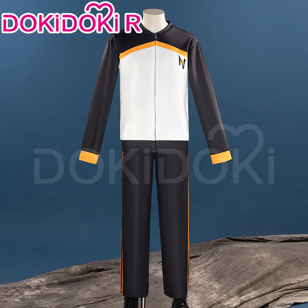 【In Stock】【Size XS-5XL】DokiDoki-R Anime Cosplay Black Casual Suit