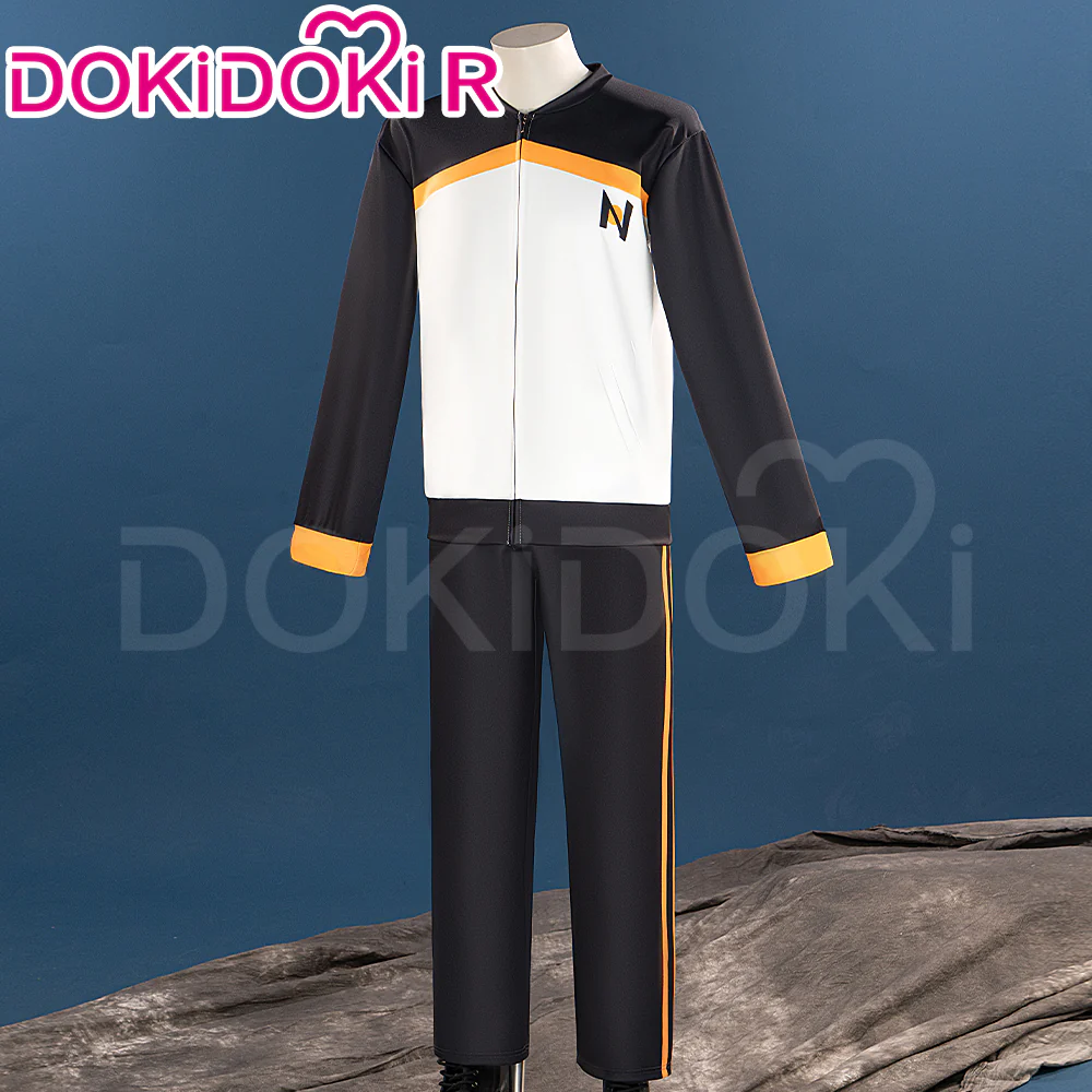 【In Stock】【Size XS-5XL】DokiDoki-R Anime Cosplay Black Casual Suit - Image 2