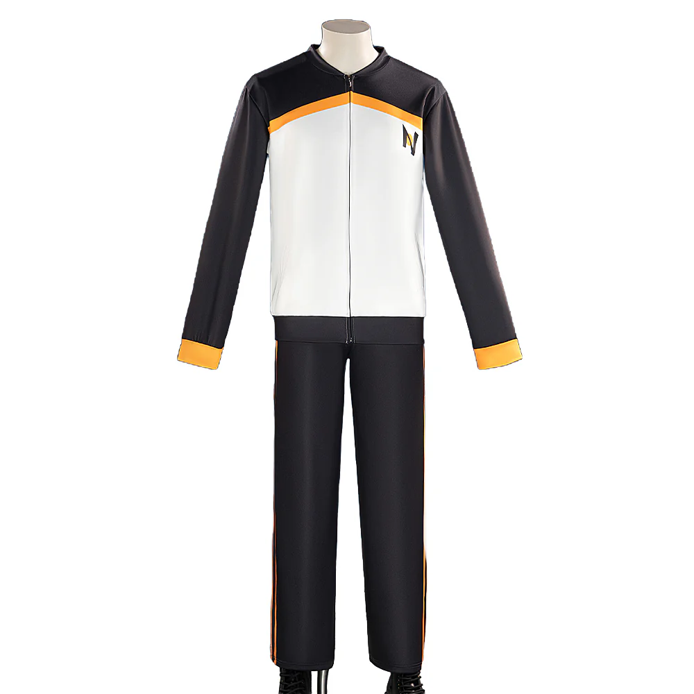 【In Stock】【Size XS-5XL】DokiDoki-R Anime Cosplay Black Casual Suit - Image 5