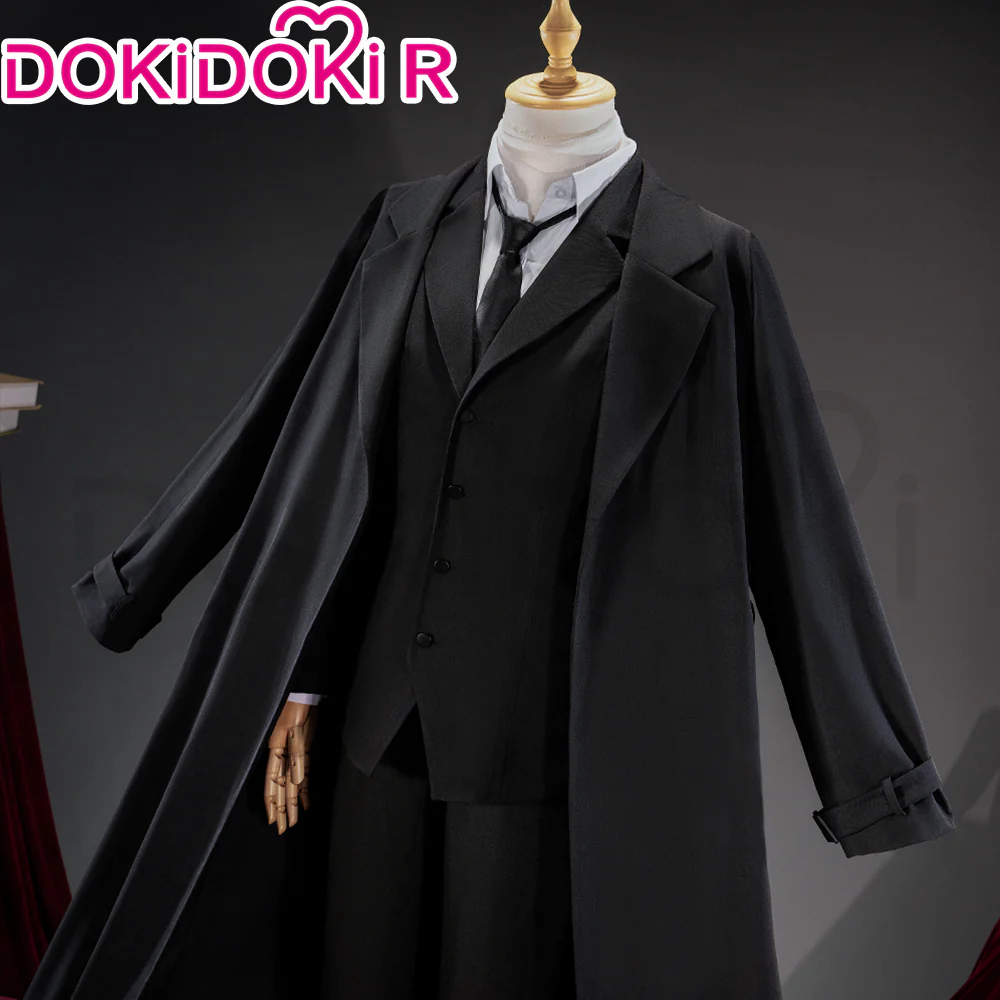 【In Stock】DokiDoki-R Anime Cosplay Costume Black Suit Casual Wear - Image 2