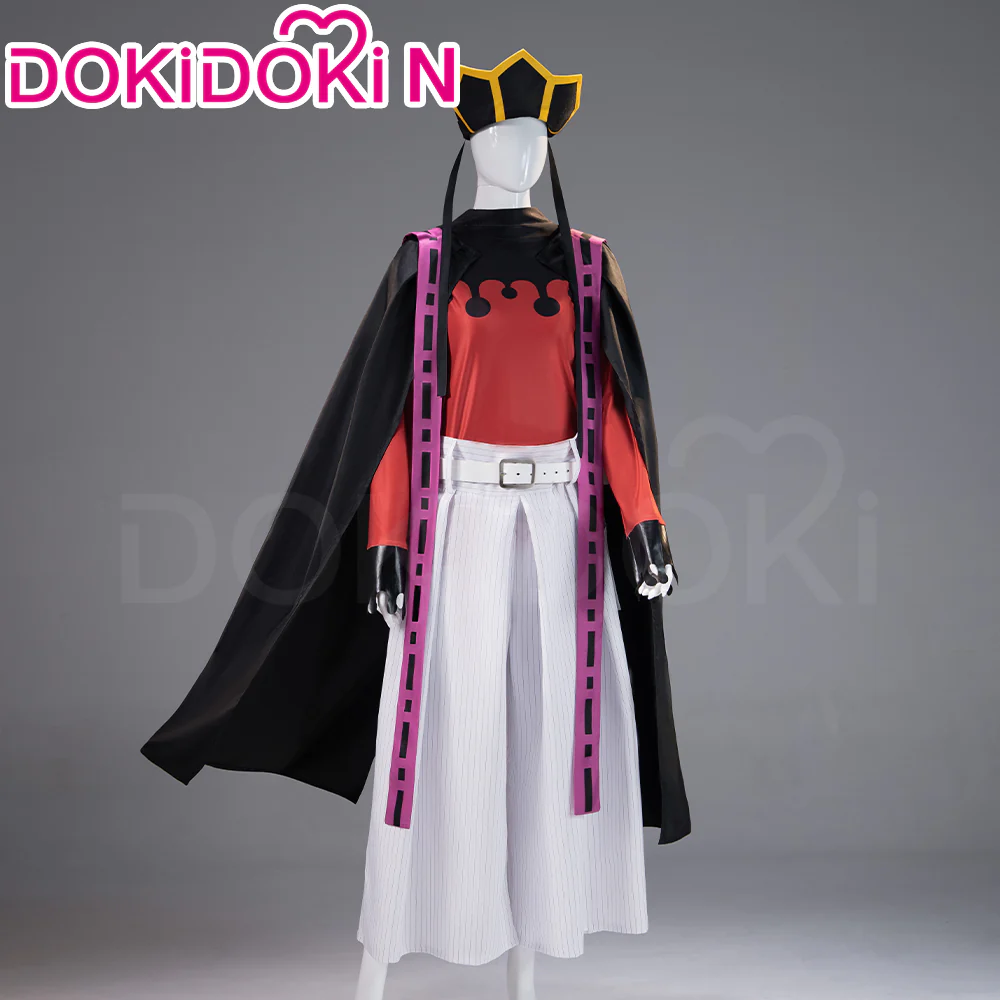 【In Stock】DokiDoki-N Anime Cosplay Costume Men Black Red Costume