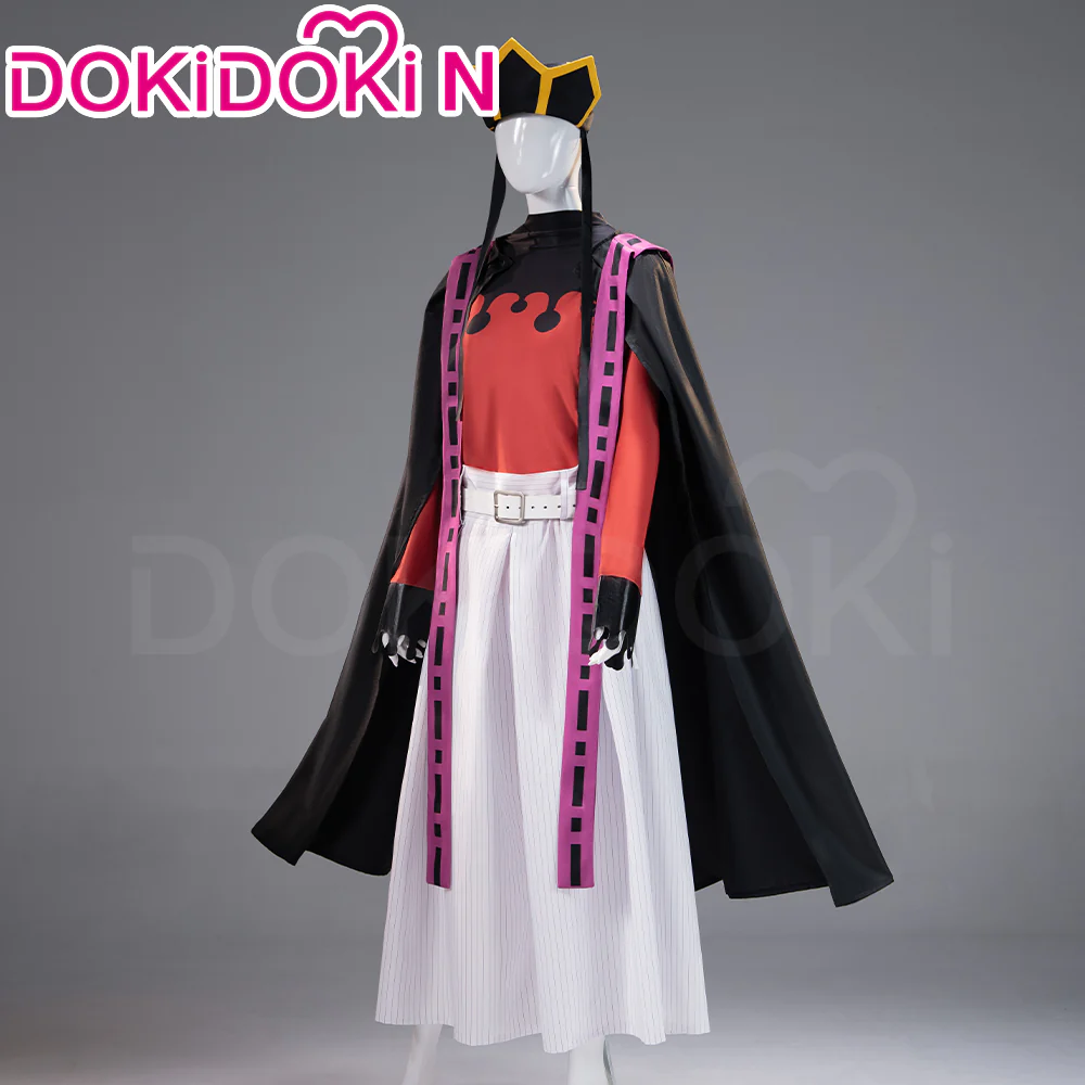 【In Stock】DokiDoki-N Anime Cosplay Costume Men Black Red Costume - Image 2