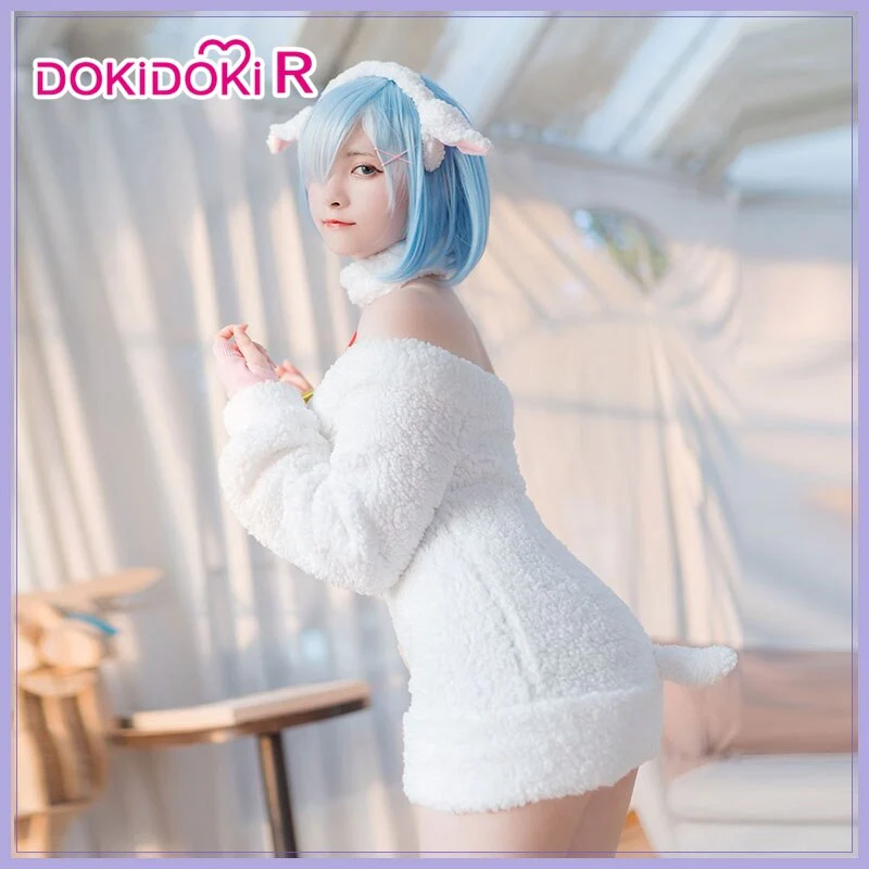 【In Stock】DokiDoki-R Anime Sheep Version Cosplay Costume Women Halloween - Image 3