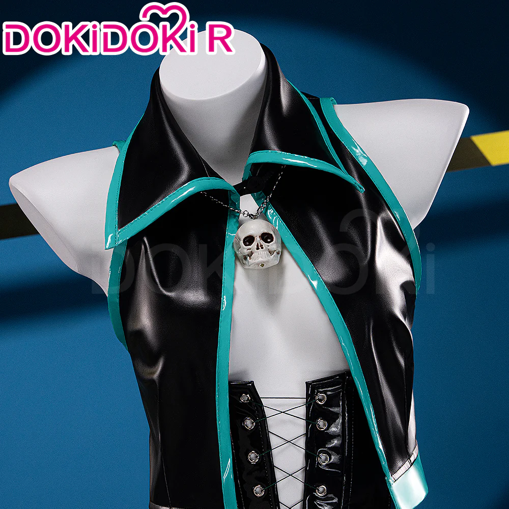 DokiDoki-R Cosplay Costume Black Tights Halloween - Image 4
