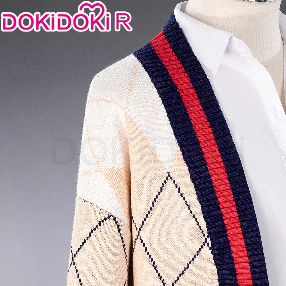 【In Stock】DokiDoki-R Game Love and Deepspace Cosplay Rafayel Costume Sweater Asymmetrical Romance - Image 3