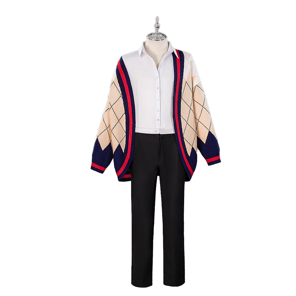 【In Stock】DokiDoki-R Game Love and Deepspace Cosplay Rafayel Costume Sweater Asymmetrical Romance - Image 5
