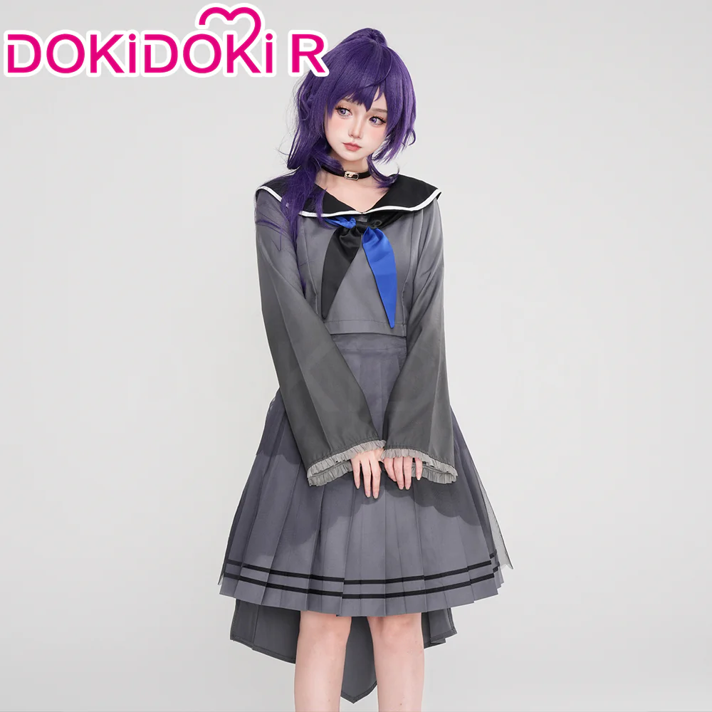 【Partially Ready For Ship】DokiDoki-R Game Prooject Sekaai Colorful Staage! Cosplay Asahinaa Mafuyuu Costume Uniform Daily