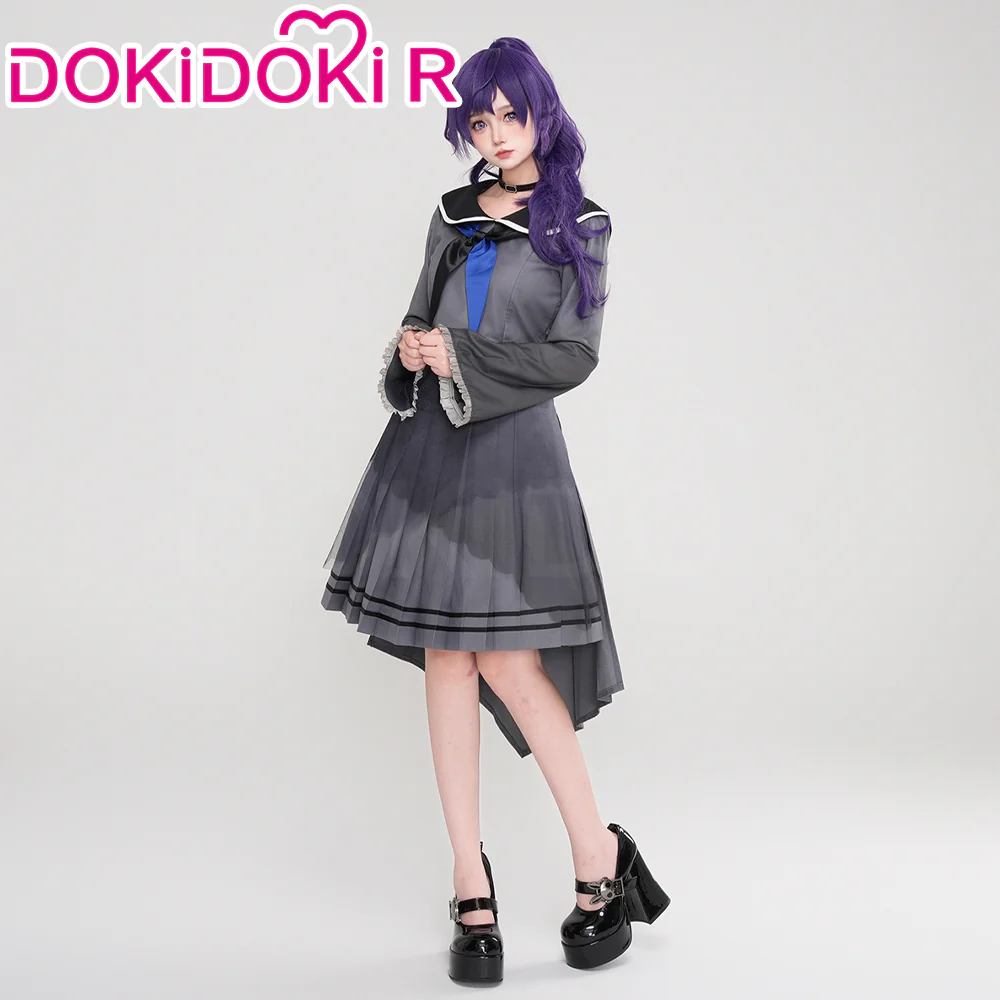 【Partially Ready For Ship】DokiDoki-R Game Prooject Sekaai Colorful Staage! Cosplay Asahinaa Mafuyuu Costume Uniform Daily - Image 2