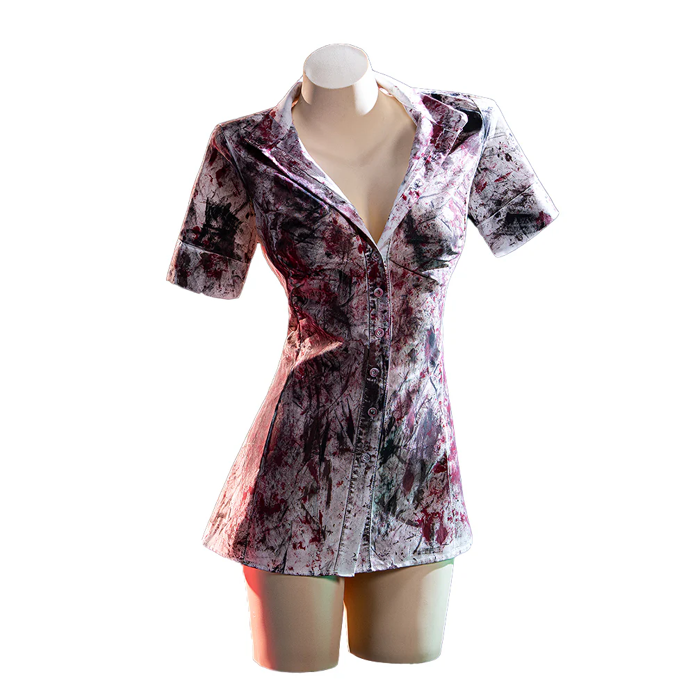 【In Stock】DokiDoki-R Movie Game Cosplay Nurse Costume Halloween - Image 6