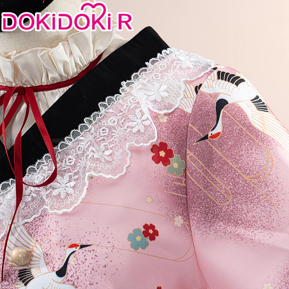 【Partially Ready For Ship】DokiDoki-R Prooject Sekaai Colorful Staage!  Cosplay Akiyamaa Mizukii Lolita Cosplay Costume New Year Card - Image 4