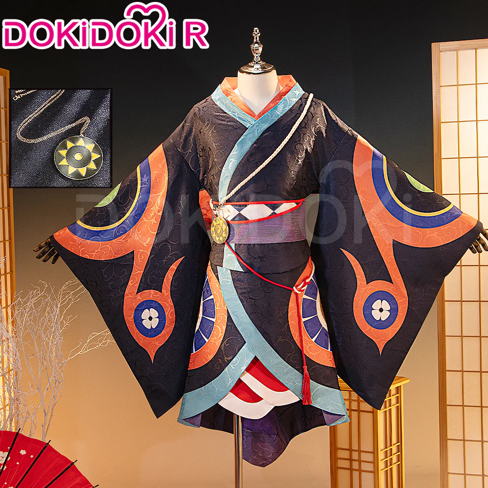 【Ready For Ship】【Size S-3XL】DokiDoki-R Anime Mononoke Cosplay Kusuriuri Costume Medicine Seller of Kun