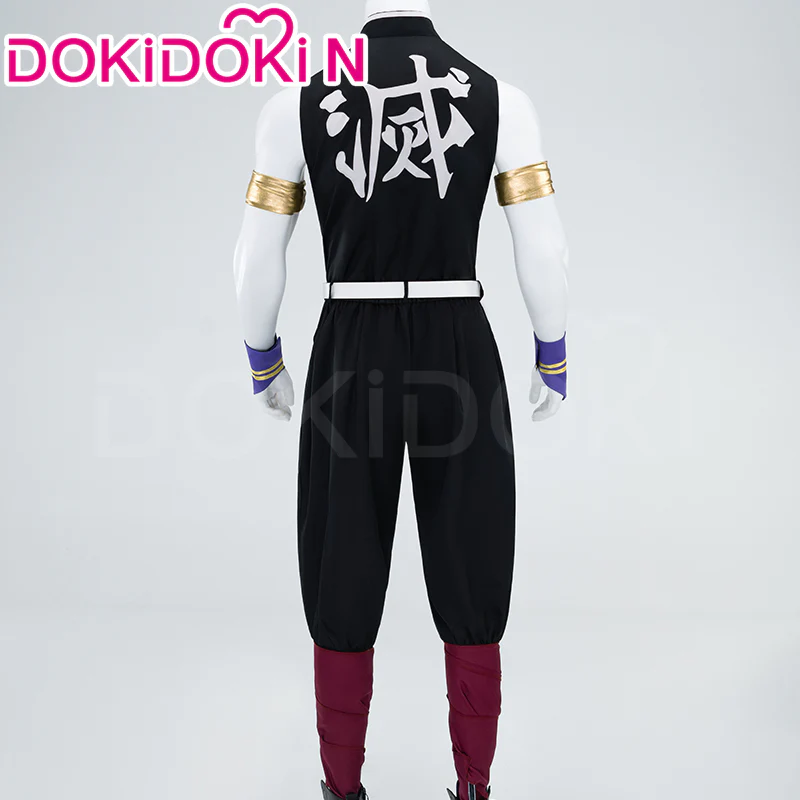 【Ready For Ship】【Last Batch】【Size S-2XL】DokiDoki-N Anime Cosplay Costume Men Black Uniform - Image 2