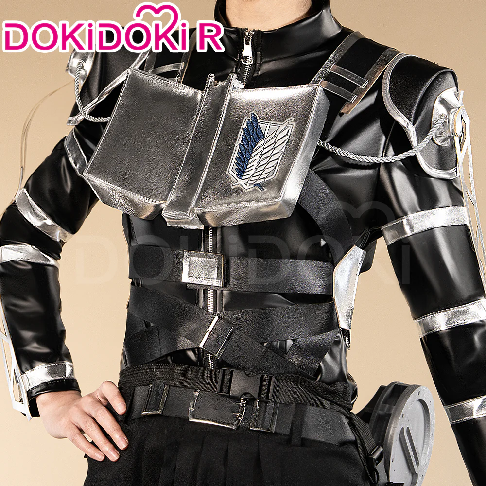 【Partially Ready For Ship】【Size S-2XL】DokiDoki-R Anime Cosplay Fourth Season Survey Corps Costume - Image 4
