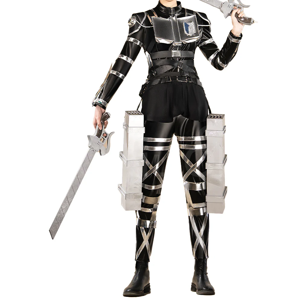 【Partially Ready For Ship】【Size S-2XL】DokiDoki-R Anime Cosplay Fourth Season Survey Corps Costume - Image 5