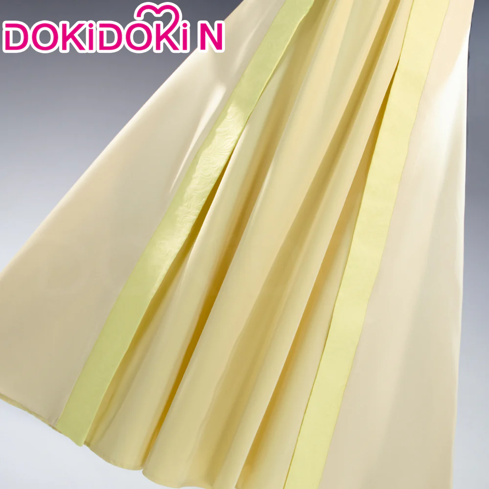 【In Stock】【Size S-2XL】DokiDoki-N Anime The Apothecary Diaries Cosplay Maomao Costume Yellow Purple - Image 4