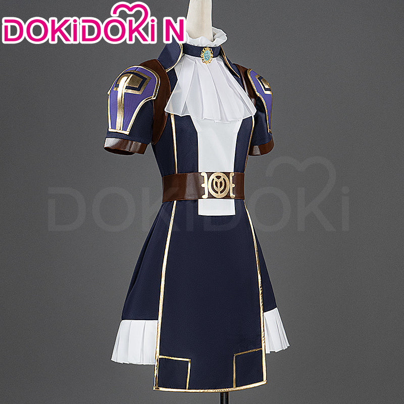 【In Stock】【Size S-2XL】DokiDoki-N Game Cosplay Blue Sheriff Suit Costume - Image 3