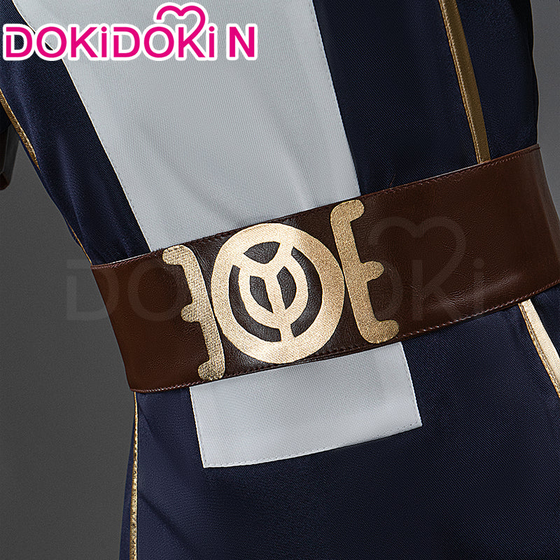 【In Stock】【Size S-2XL】DokiDoki-N Game Cosplay Blue Sheriff Suit Costume - Image 5