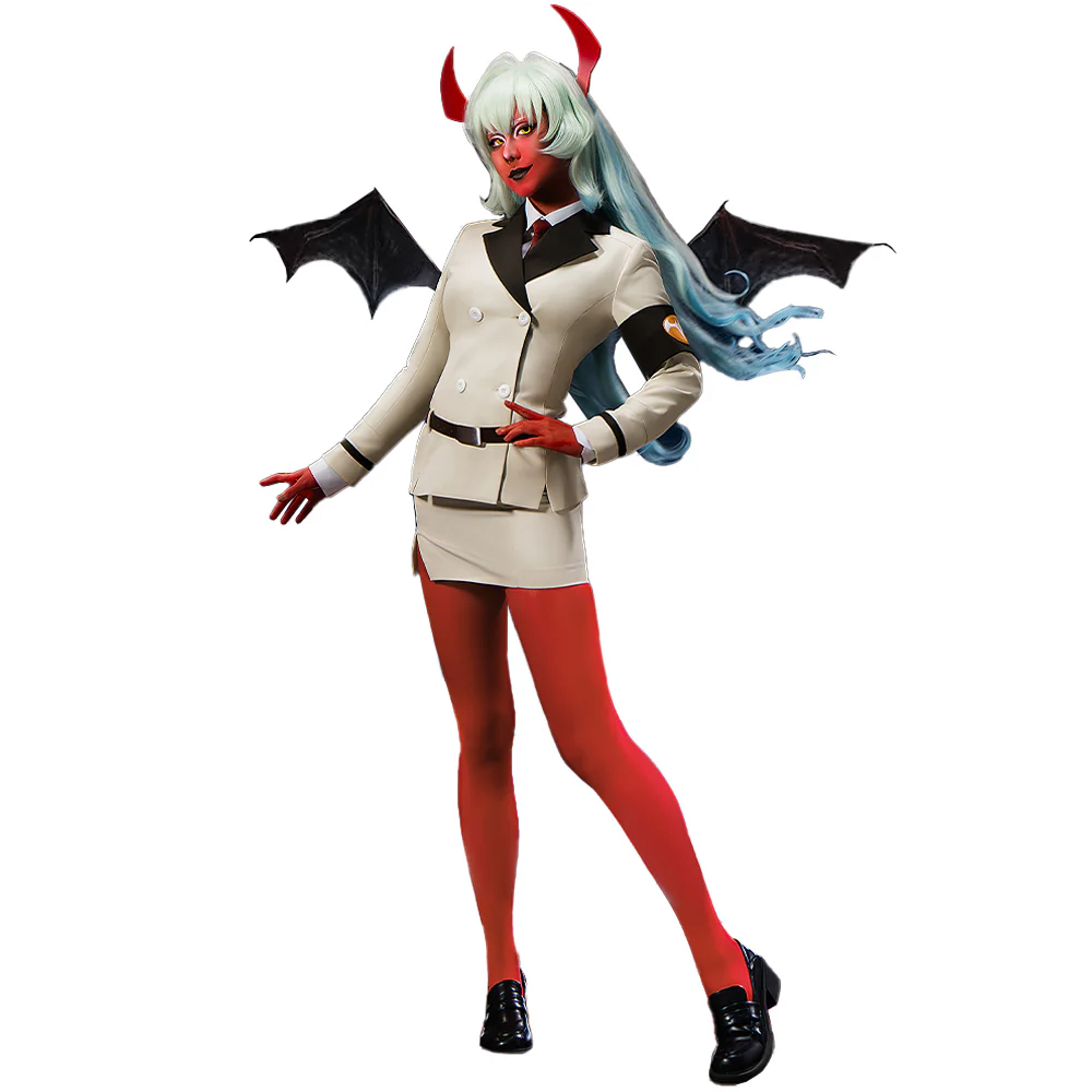 【Partially Ready For Ship】【Size S-2XL】DokiDoki-R Anime Cosplay Costume Uniform Devil Halloween - Image 5