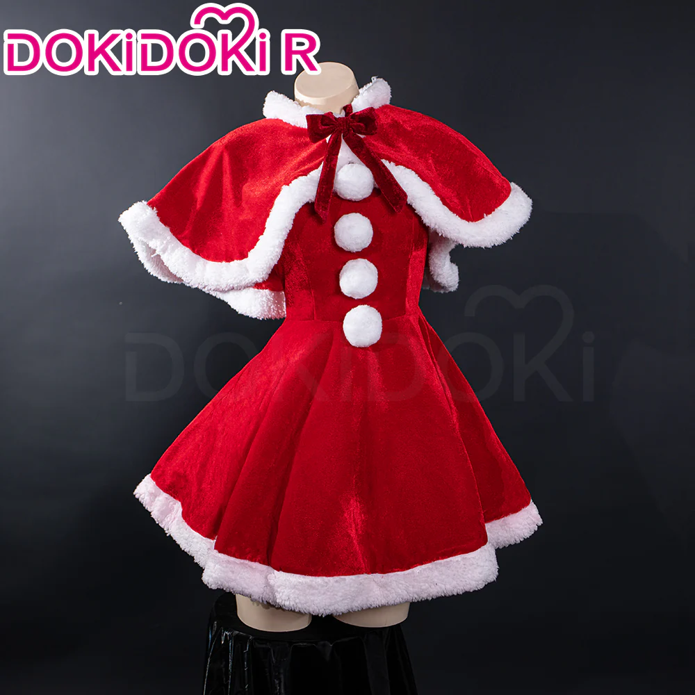 【In Stock】【Size S-2XL】DokiDoki-R Anime Love, Chunibyo & Other Delusions Cosplay Takanashi Rikka Costume Christmas Outfits - Image 2
