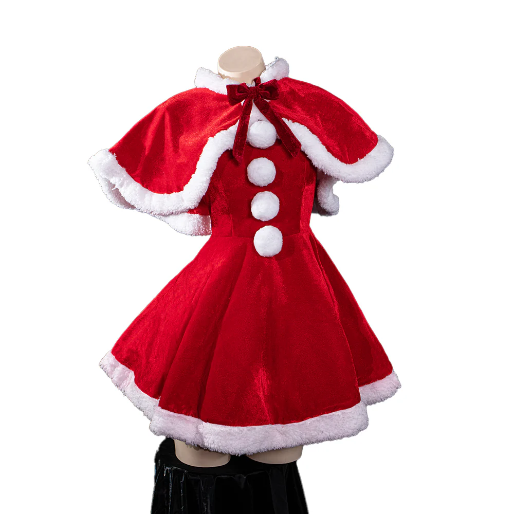 【In Stock】【Size S-2XL】DokiDoki-R Anime Love, Chunibyo & Other Delusions Cosplay Takanashi Rikka Costume Christmas Outfits - Image 5