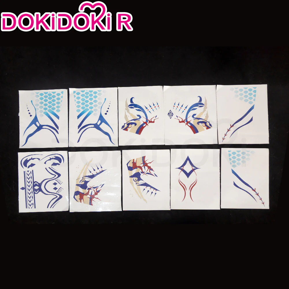 【Partially Ready For Ship】【Size S-2XL】DokiDoki-R Game Love and Deepspace Cosplay Forgotten Sea Rafayel Costume / Tattoo God of the Tides - Image 4
