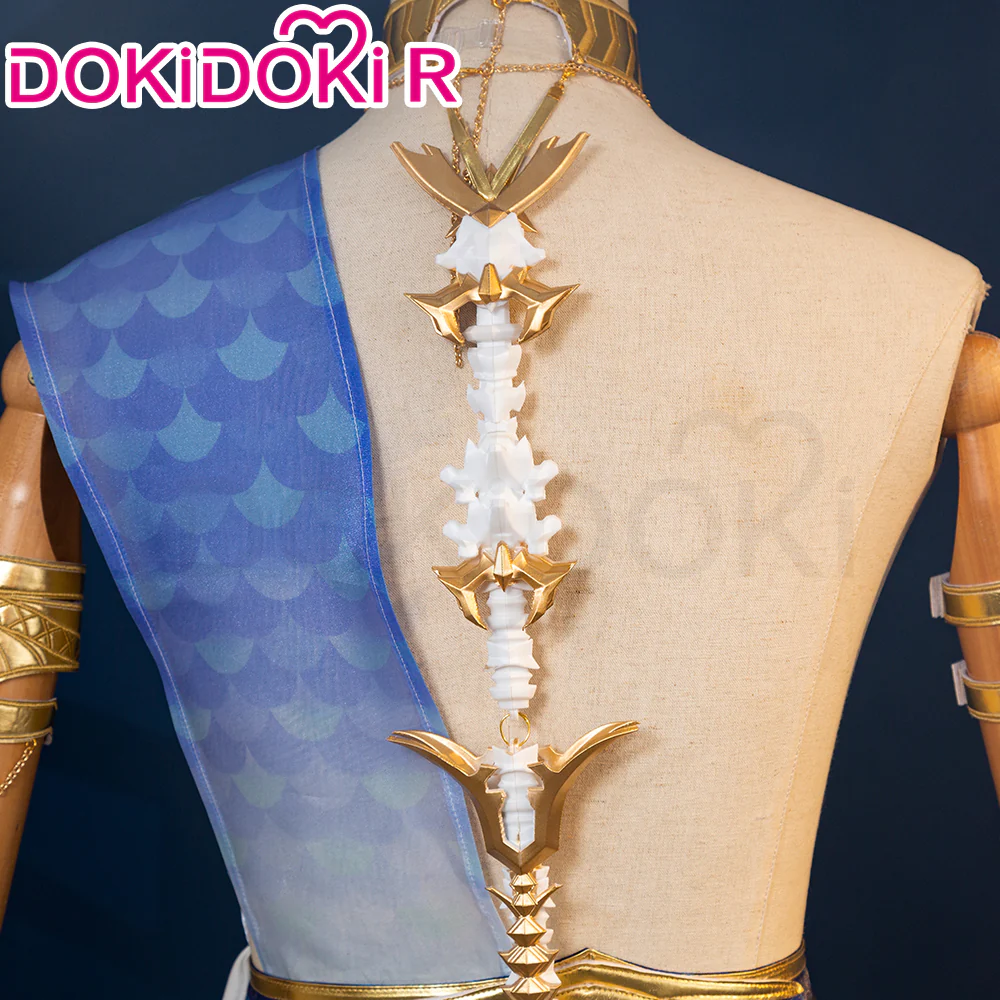 【Partially Ready For Ship】【Size S-2XL】DokiDoki-R Game Love and Deepspace Cosplay Forgotten Sea Rafayel Costume / Tattoo God of the Tides - Image 6