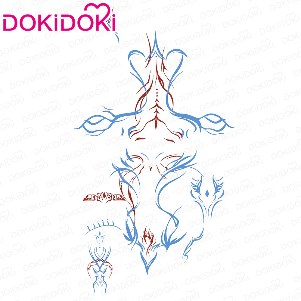 【Partially Ready For Ship】【Size S-2XL】DokiDoki-R Game Love and Deepspace Cosplay Forgotten Sea Rafayel Costume / Tattoo God of the Tides - Image 8