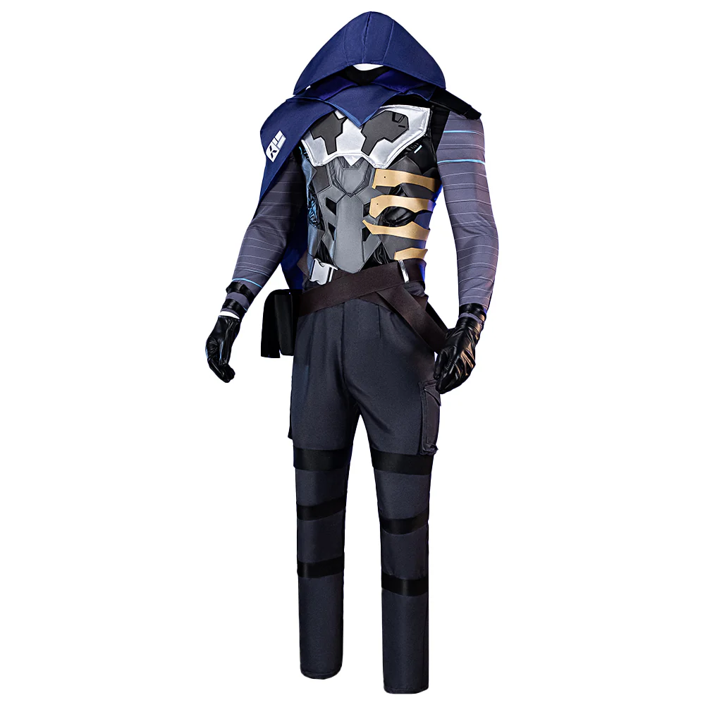 【XL Ready For Ship】【Size S-2XL】DokiDoki-R Game Valorant Cosplay Omen Costume - Image 6
