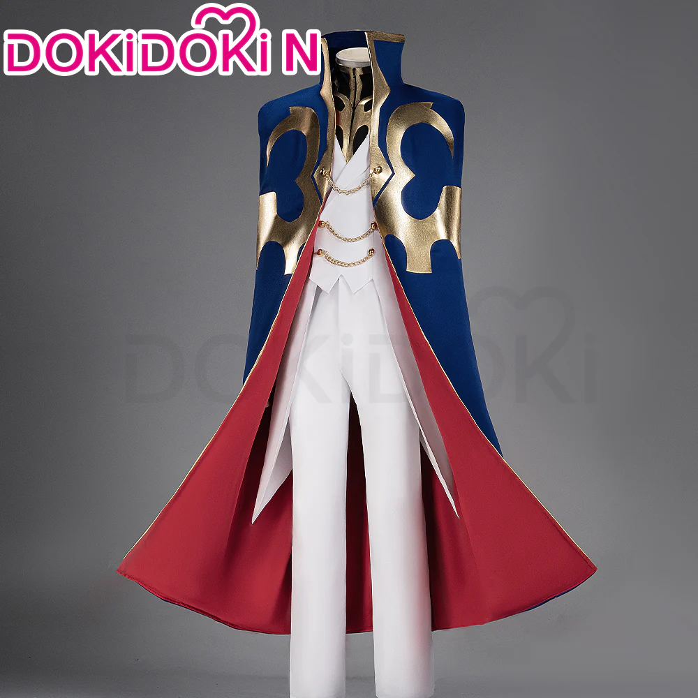 【In Stock】【Size S-3XL】DokiDoki-N Anime Cosplay Costume Knight of the Round Blue Red Suit - Image 3