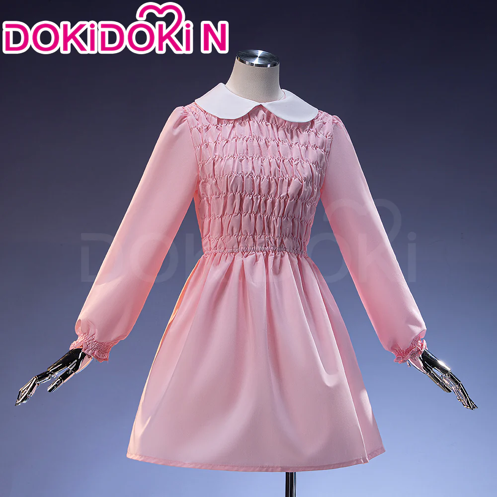 【In Stock】【Size S-3XL】DokiDoki-N TV Cosplay Costume Pink Dress - Image 3