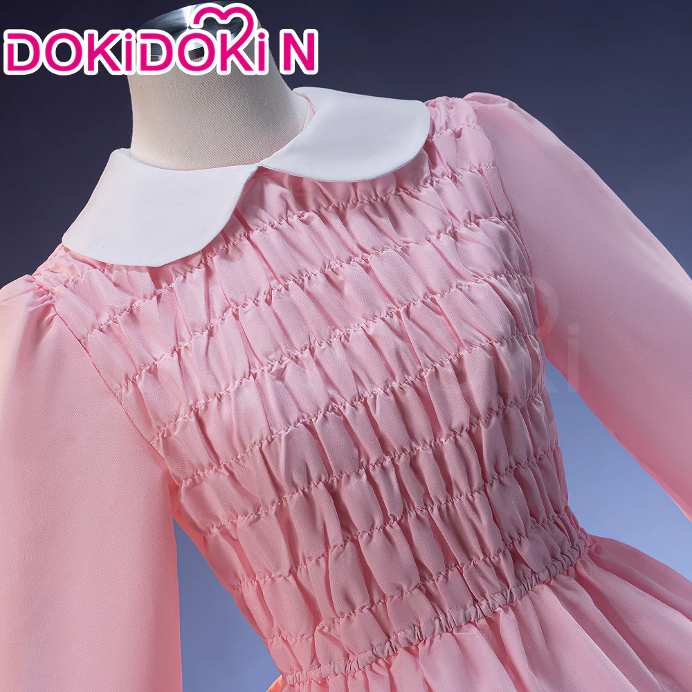 【In Stock】【Size S-3XL】DokiDoki-N TV Cosplay Costume Pink Dress - Image 4