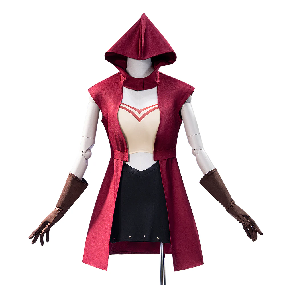 【In Stock】【Size S-3XL】DokiDoki-N Anime Season 3 Cosplay Costume Red - Image 5